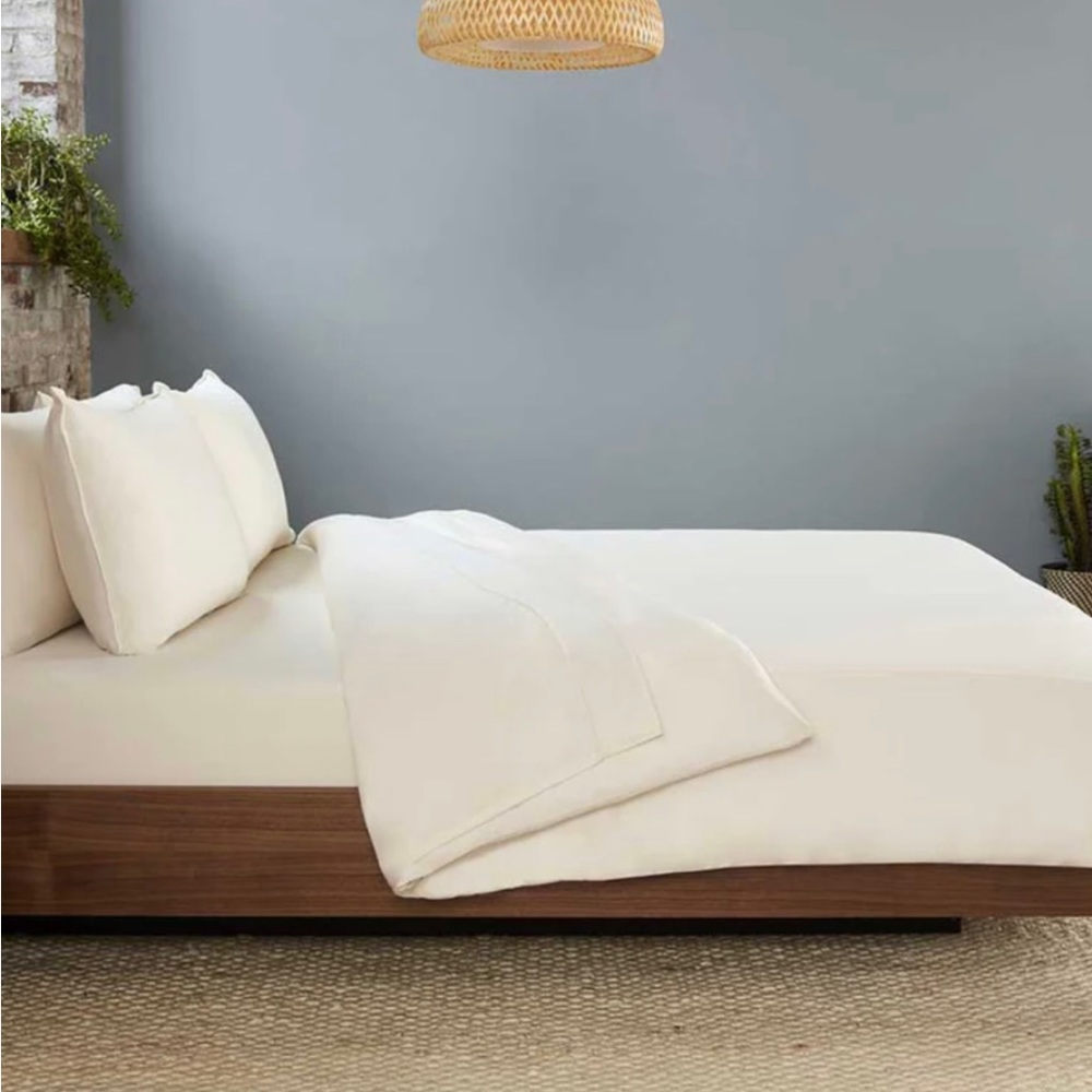Sheex Performance Fabric Duvet Cover King Ecru